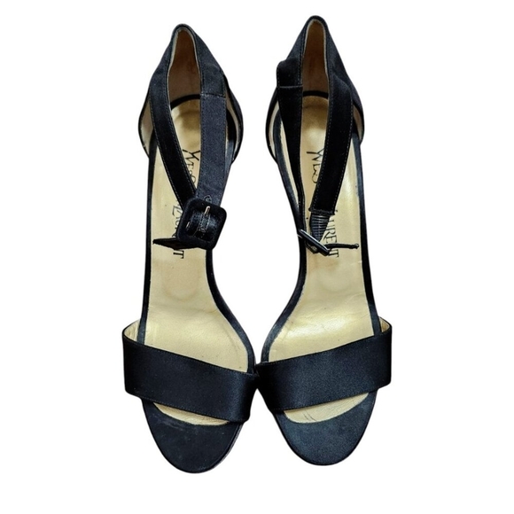 Saint Laurent Heels Black Women's Size 7.5 M - Picture 3 of 14
